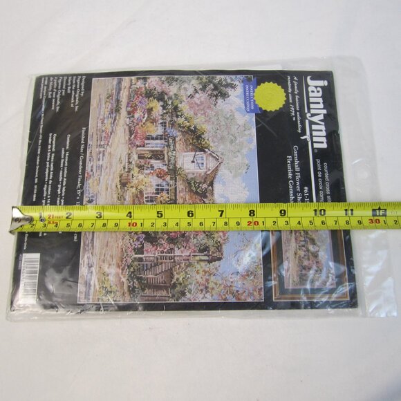 Janlynn GOMSHALL FLOWER SHOP Counted Cross Stitch Kit 61-152 - 15"x 12” - Picture 8 of 8